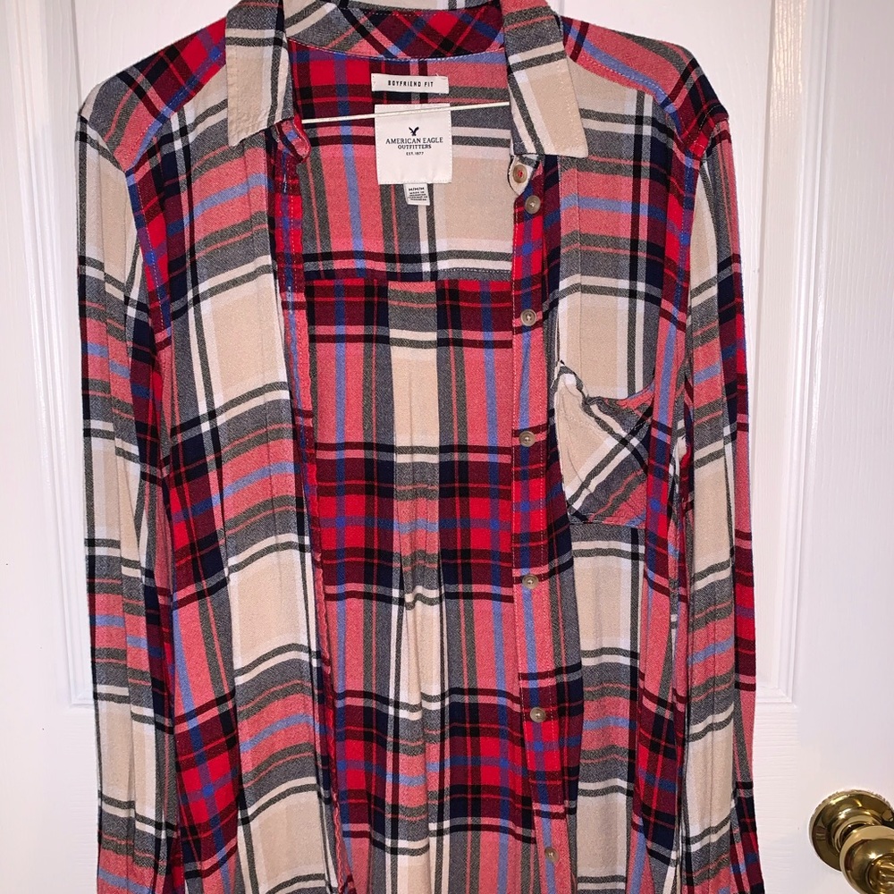 A&E boyfriend flannel 🌟